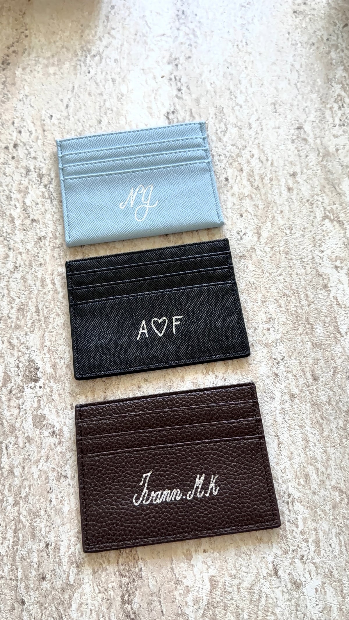 Porte-cartes deux faces